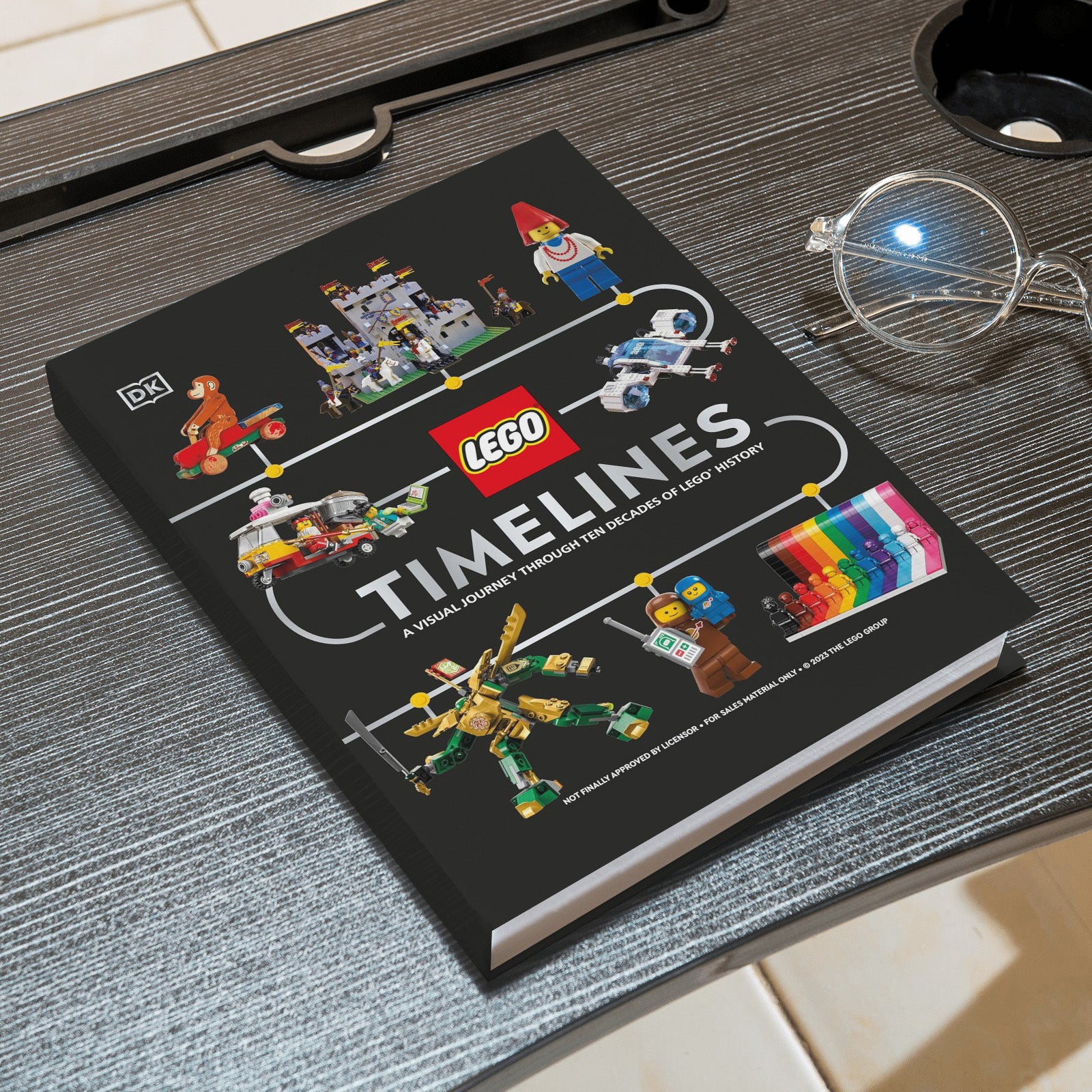 Lego Timelines: A Visual Journey Through Ten Decades of LEGO History (Book)