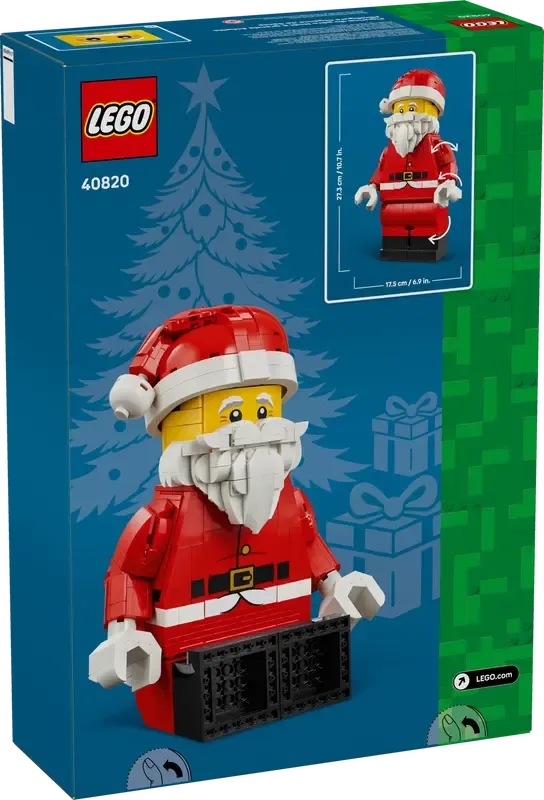LEGO Up Scaled Santa Minifigure-Bricking Lebanon