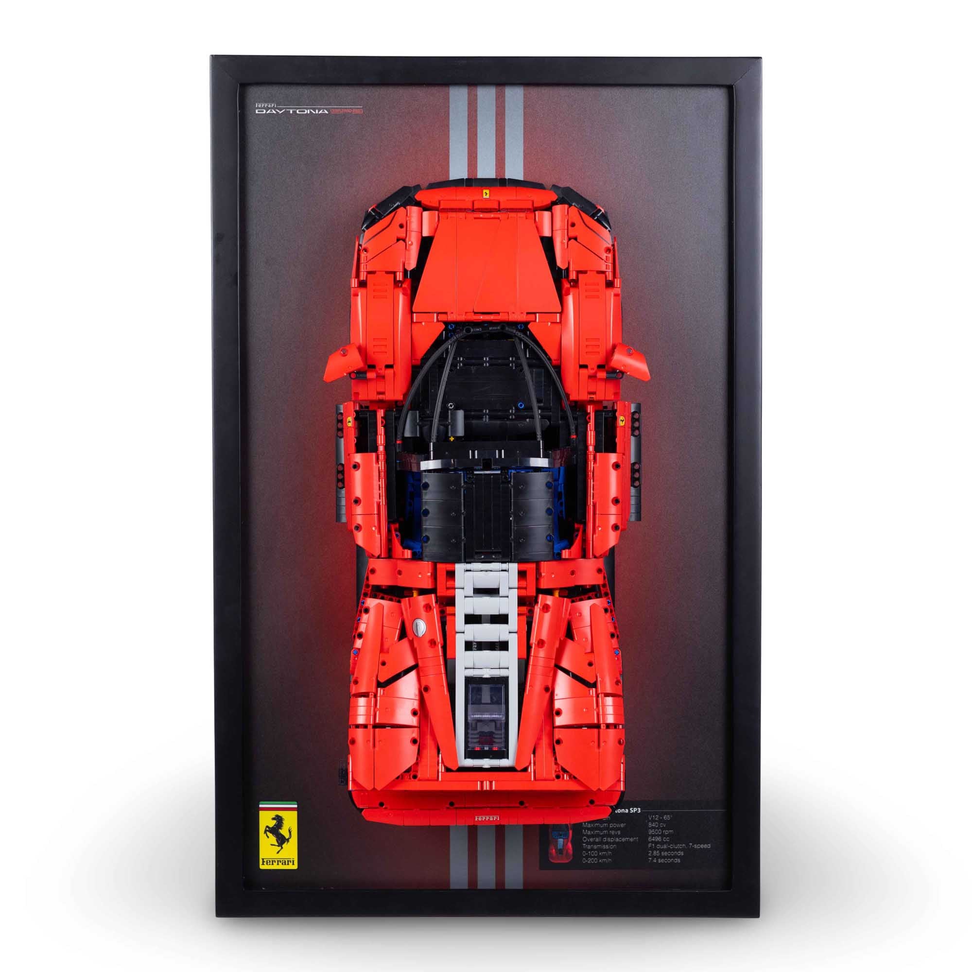 Lego Wall Mount For Ferrari Daytona SP3 (42143)