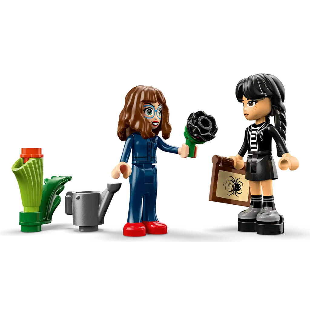 Lego Wednesday Black Dahlia Flower