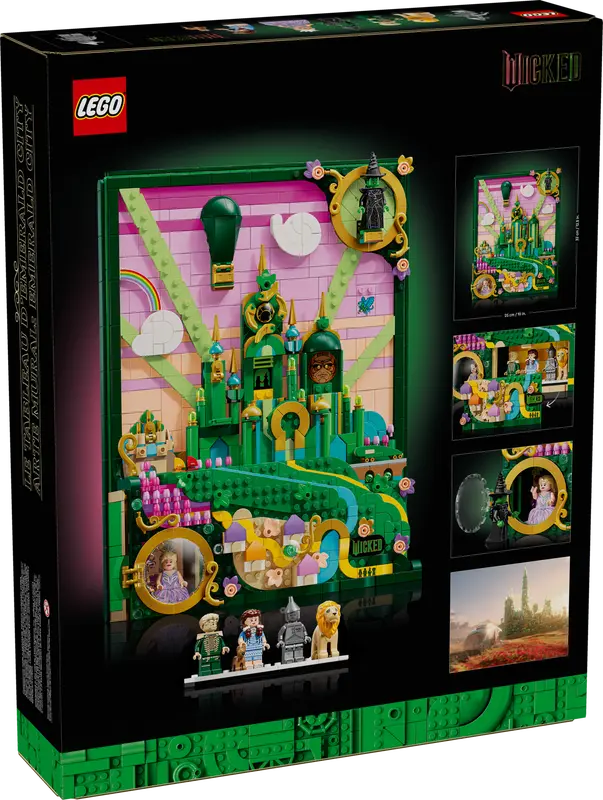 LEGO Wicked Emerald City Wall Art