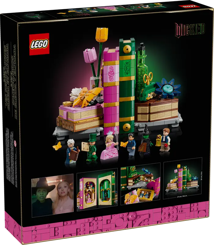 LEGO Wicked Glinda & Elphaba Bookends