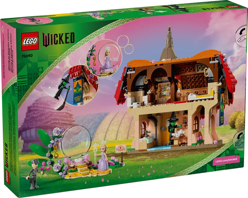 LEGO Wicked Glinda & Elphaba Visit Munchkinland