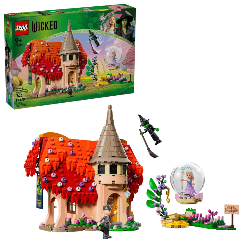 LEGO Wicked Glinda & Elphaba Visit Munchkinland