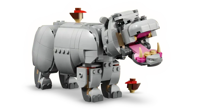 Lego Wild Animals: Majestic Rhino with Birds