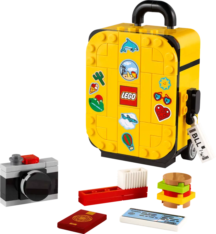 LEGO - Yellow Travel Suitcase