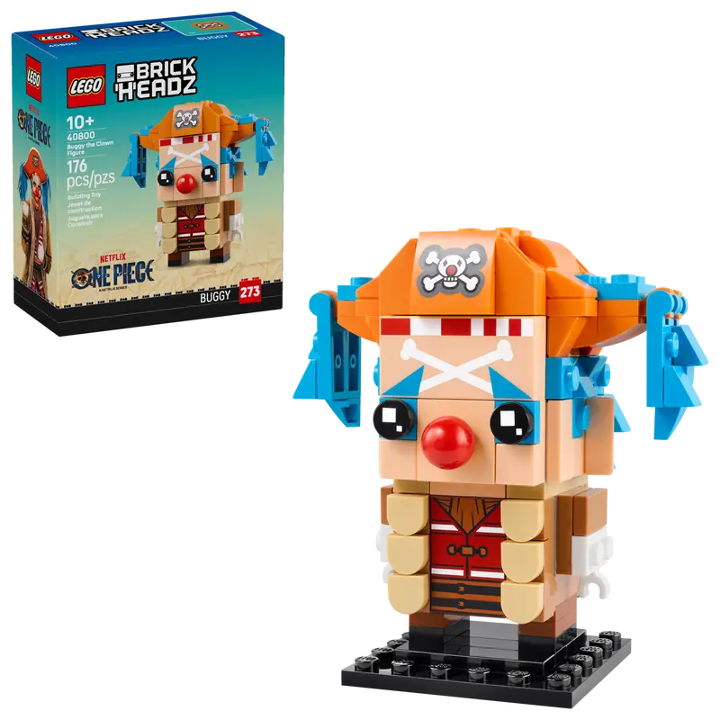 LEGO® BrickHeadz™ Buggy the Clown Figure