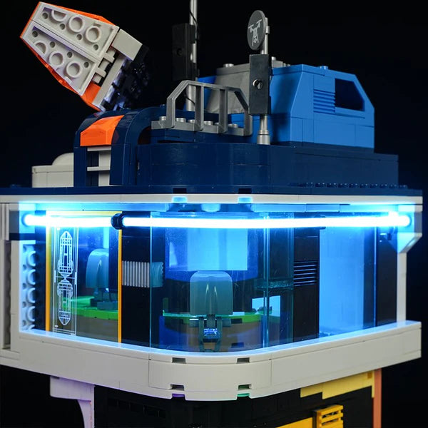 Lumibricks Floating Train Station