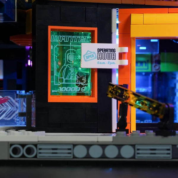 Lumibricks Floating Train Station