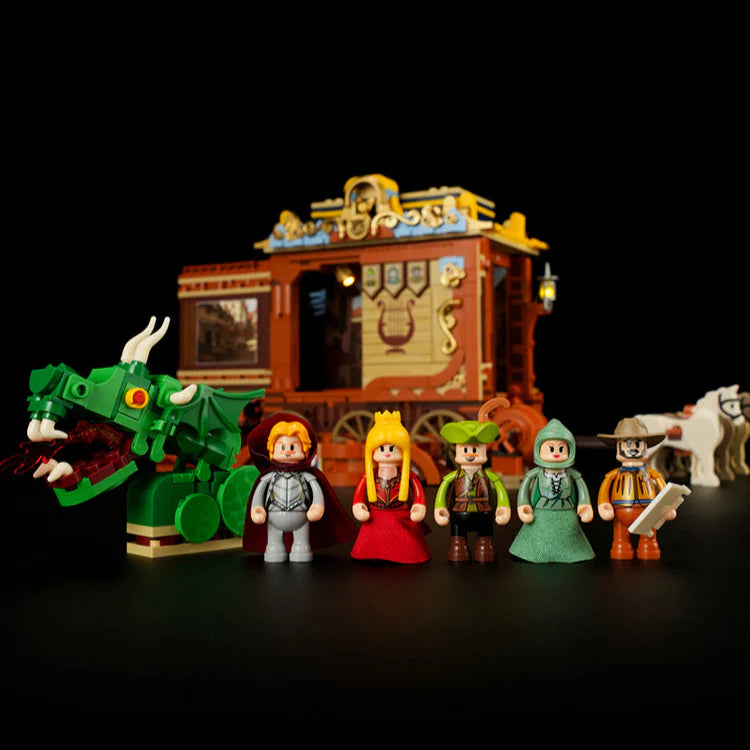 Lumibricks Medieval Troupe Carriage