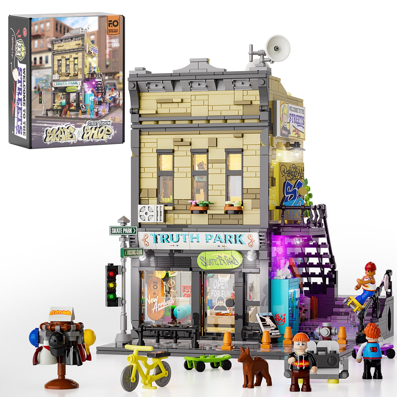 Lumibricks - Skateboard Shop