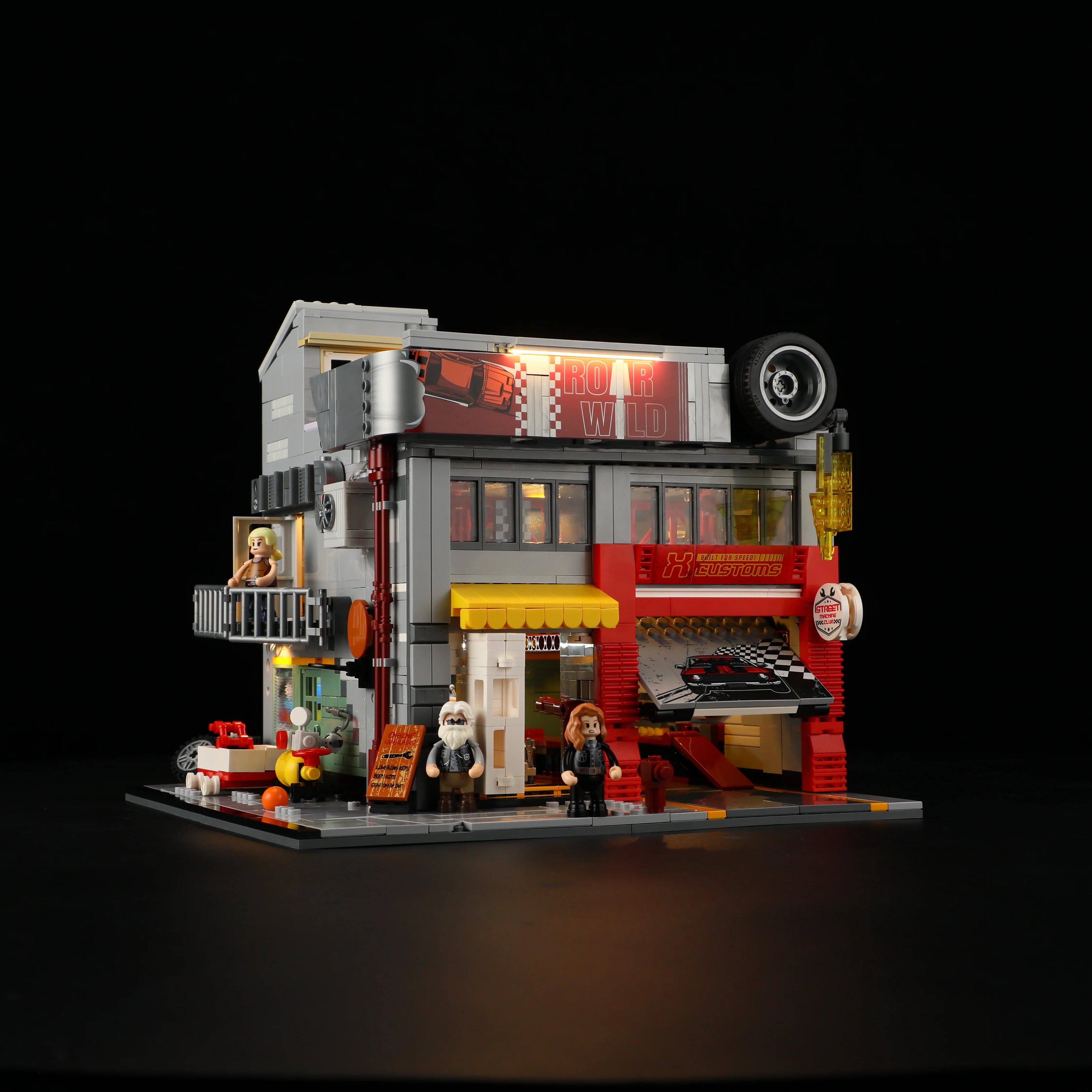 Lumibricks Street MOD Garage