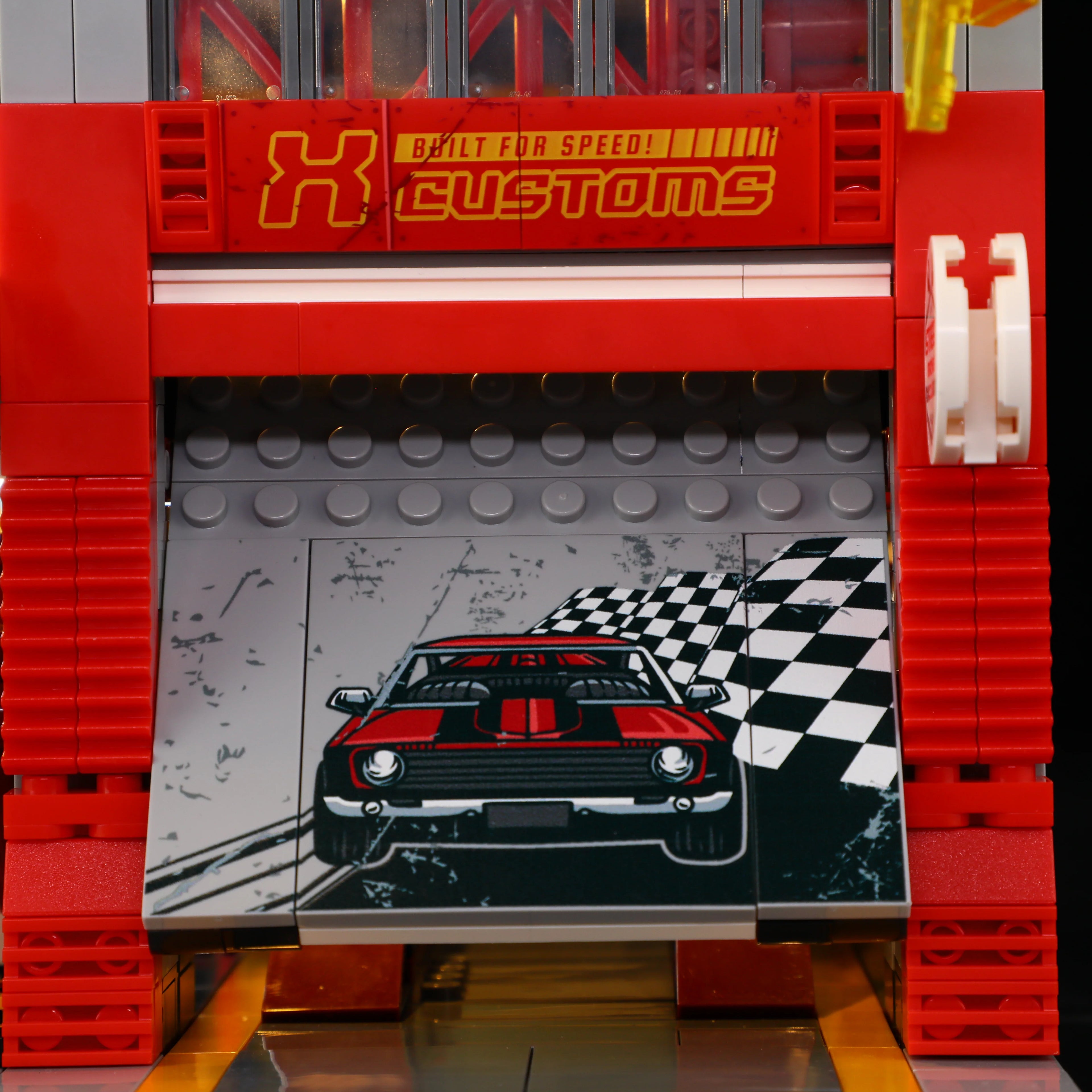 Lumibricks Street MOD Garage
