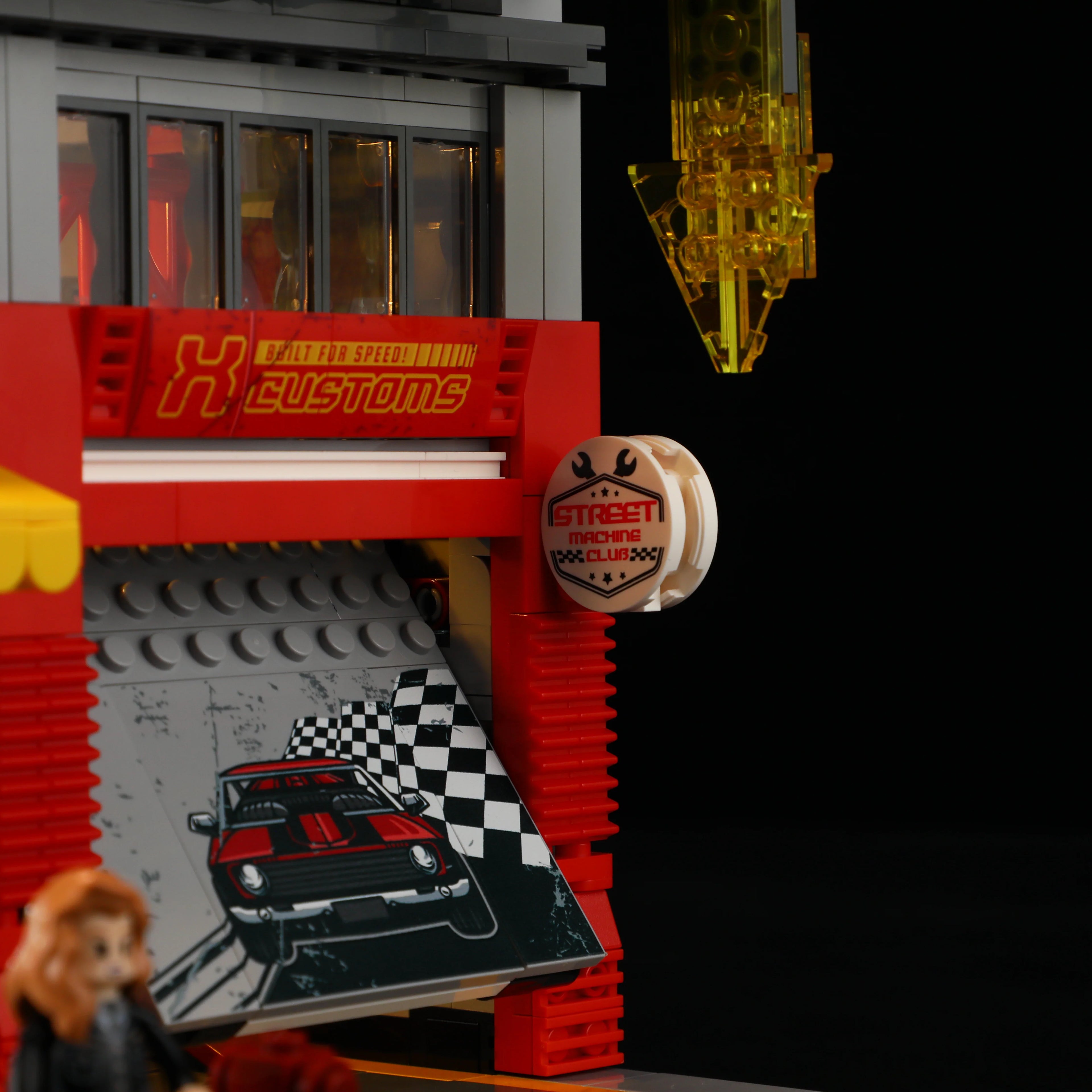 Lumibricks Street MOD Garage