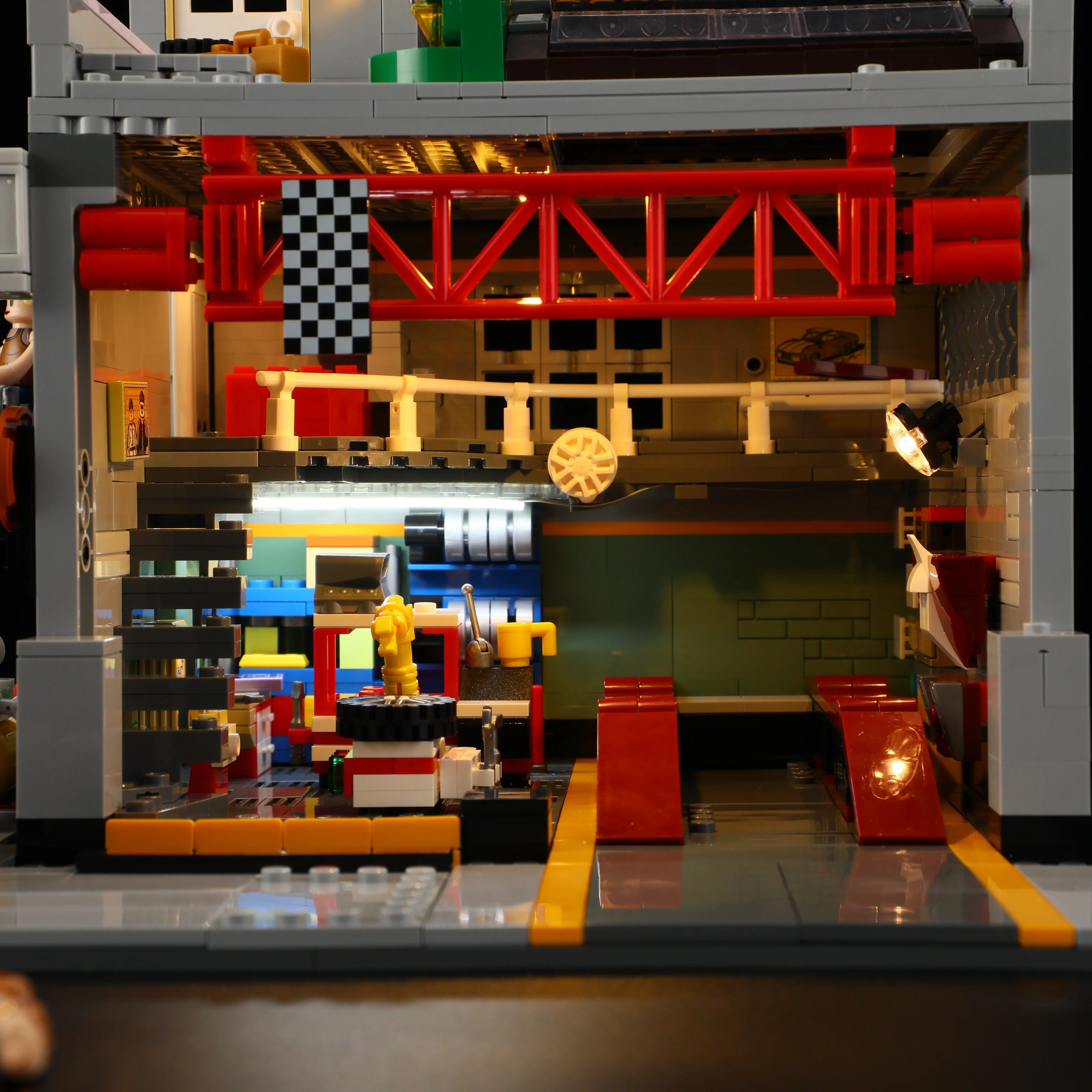 Lumibricks Street MOD Garage