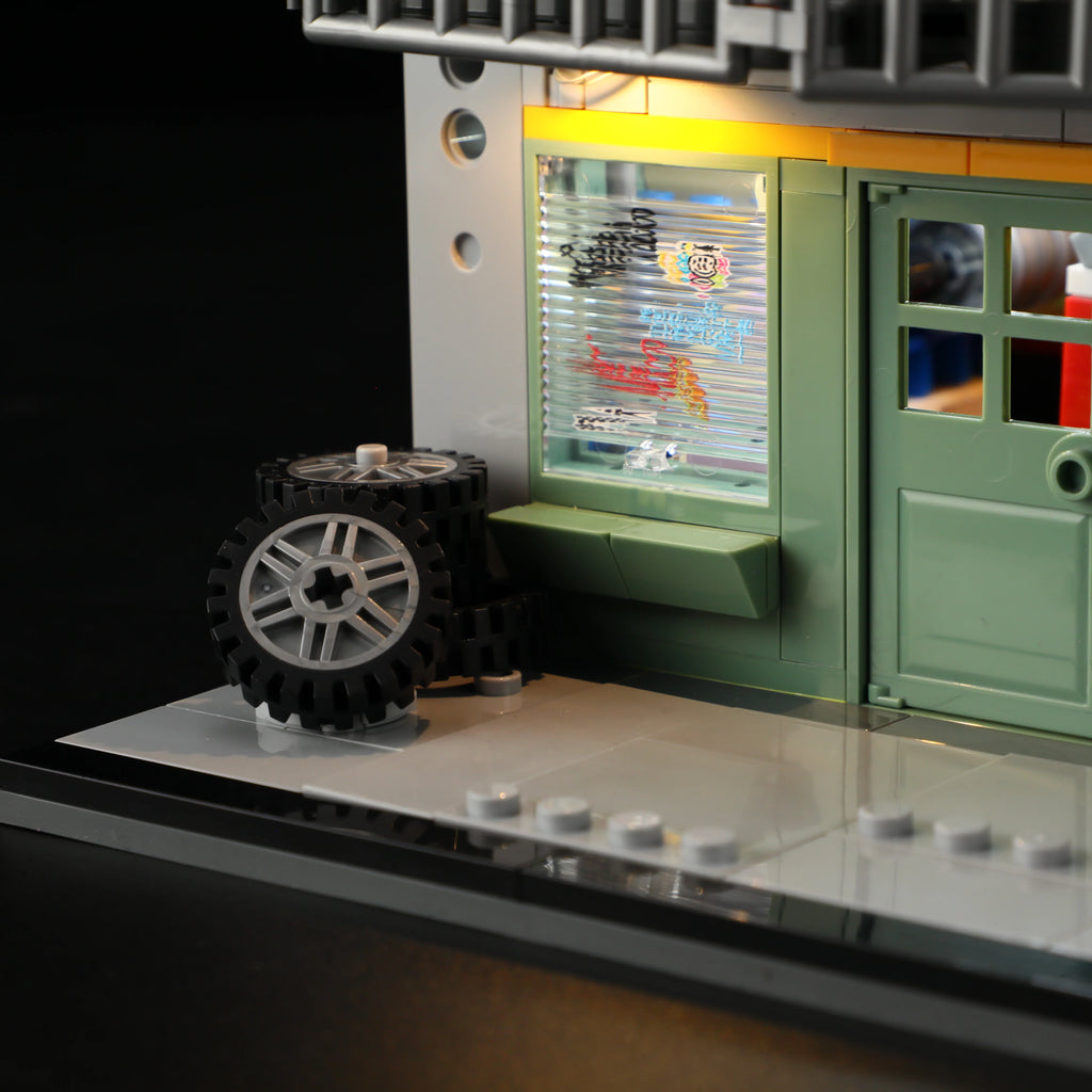 Lumibricks Street MOD Garage