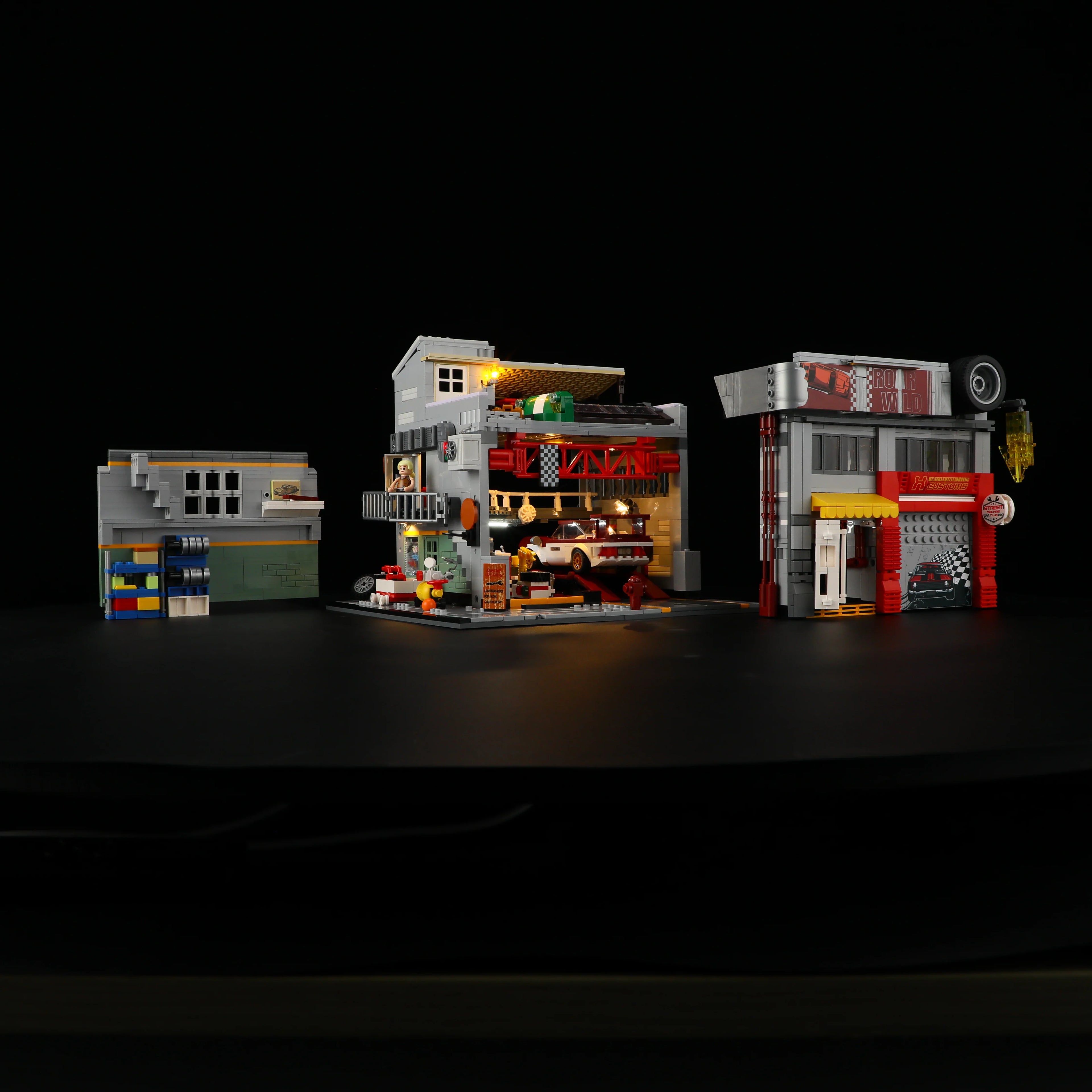 Lumibricks Street MOD Garage