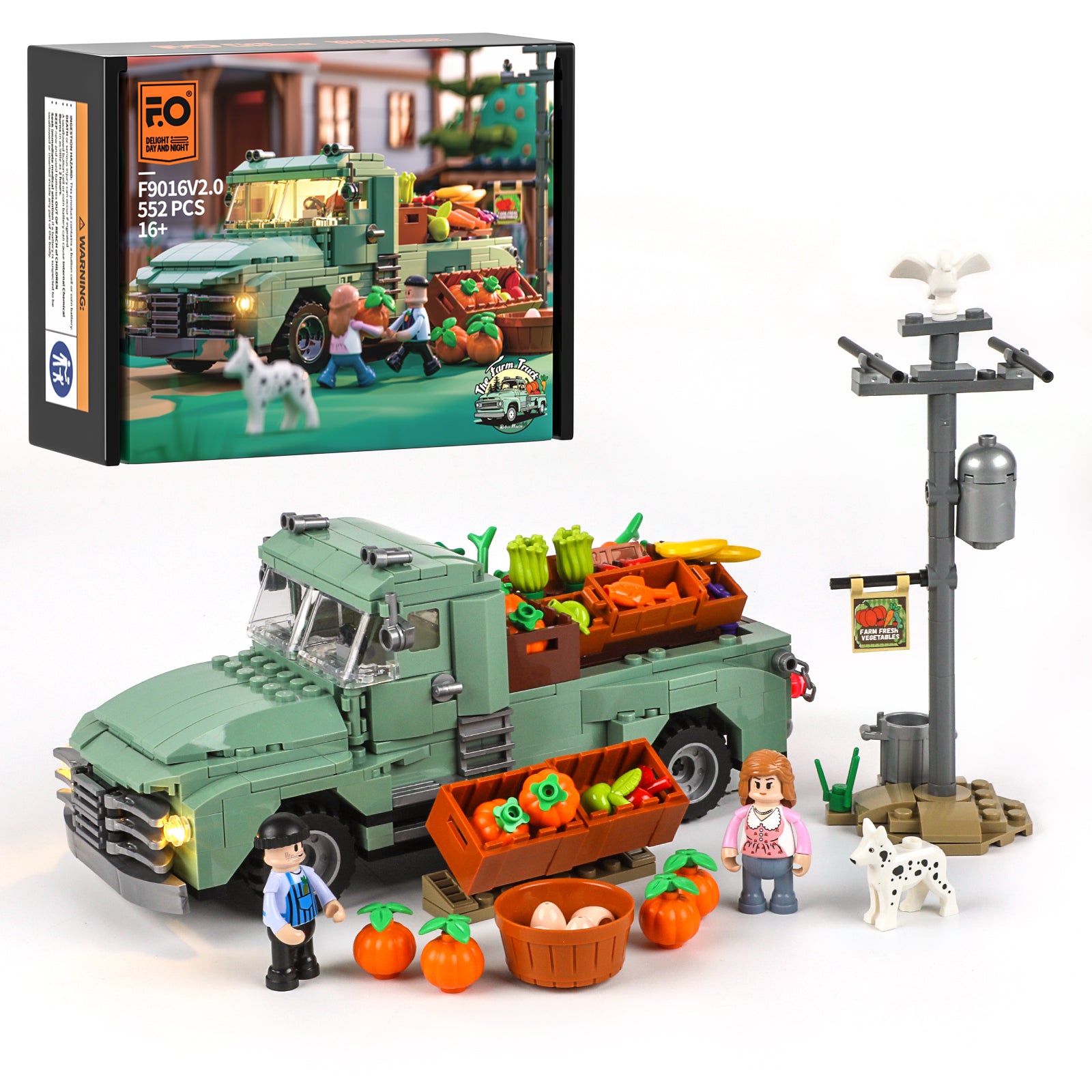 Lumibricks - The Farm Truck