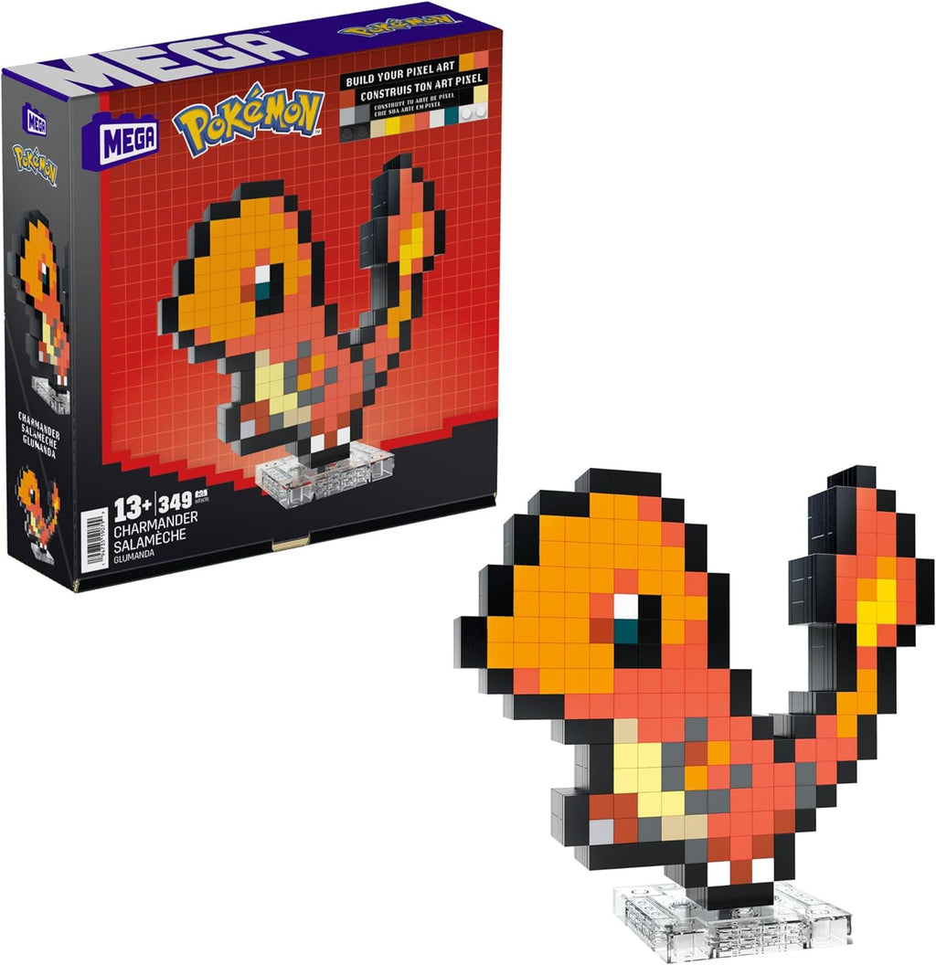 MEGA Pokemon Pixel Art - Charmander HTH76