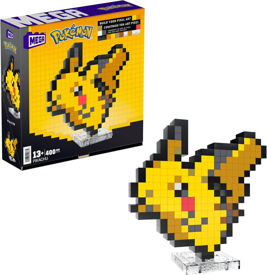 MEGA Pokemon Pixel Art - Pikachu