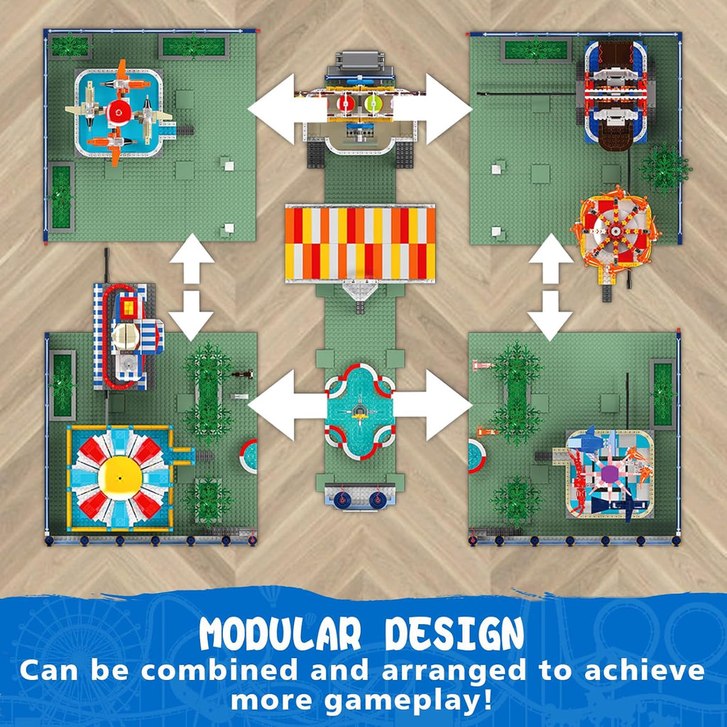 Mould King Amusement Park (Motorized with RC)