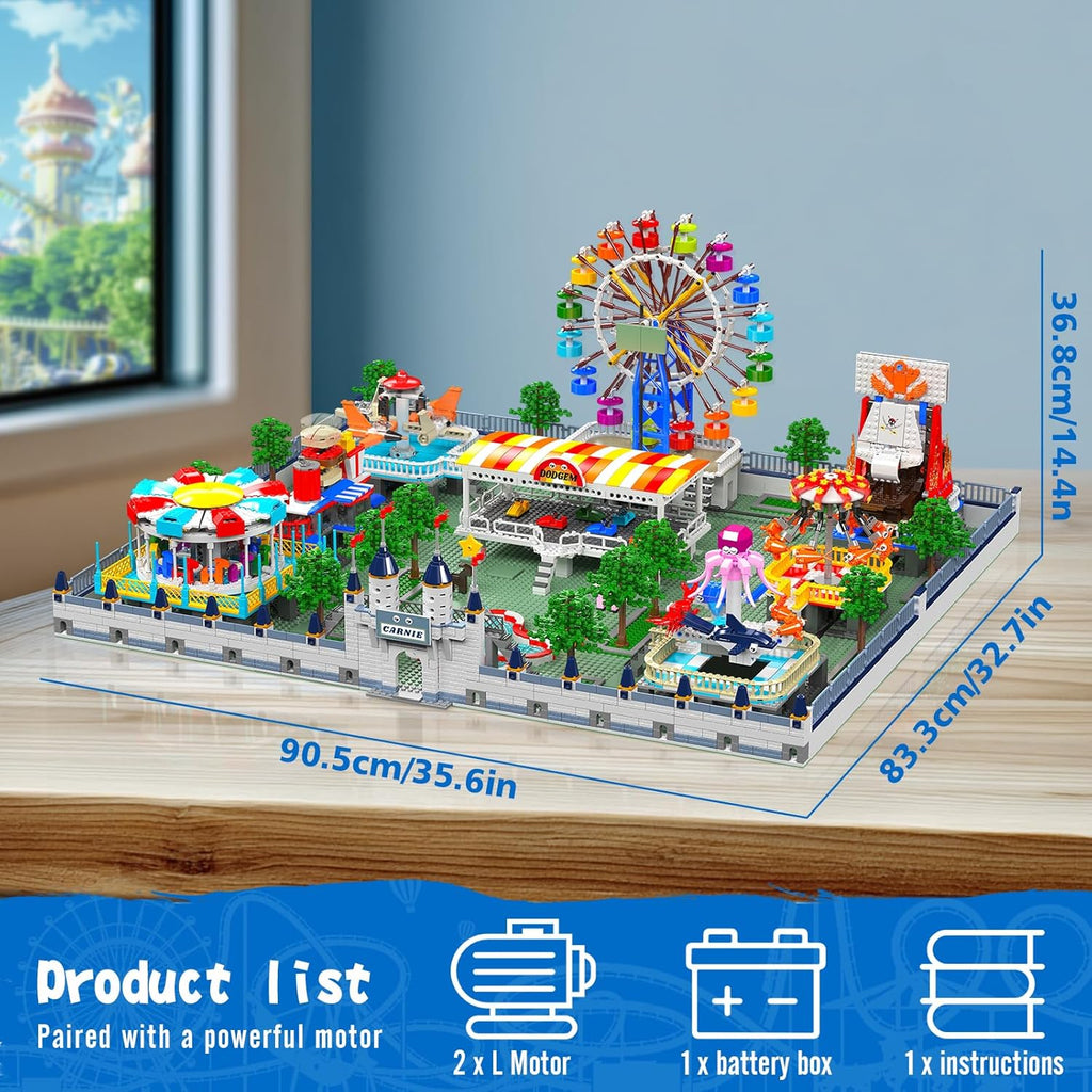 Mould King Amusement Park (Motorized with RC)