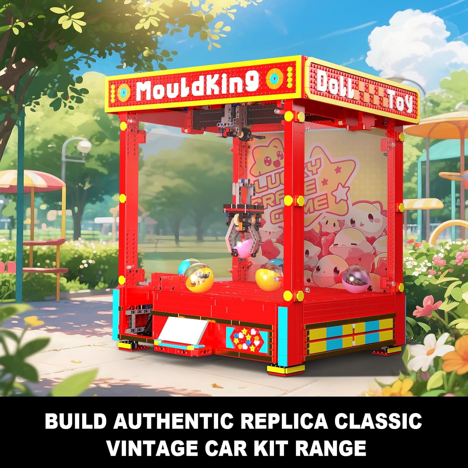 Mould King Claw Machine (Motorized with RC)