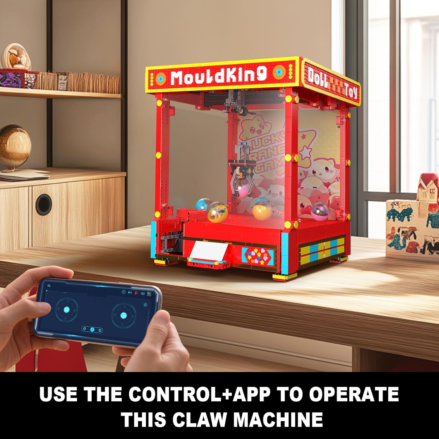 Mould King Claw Machine (Motorized with RC)