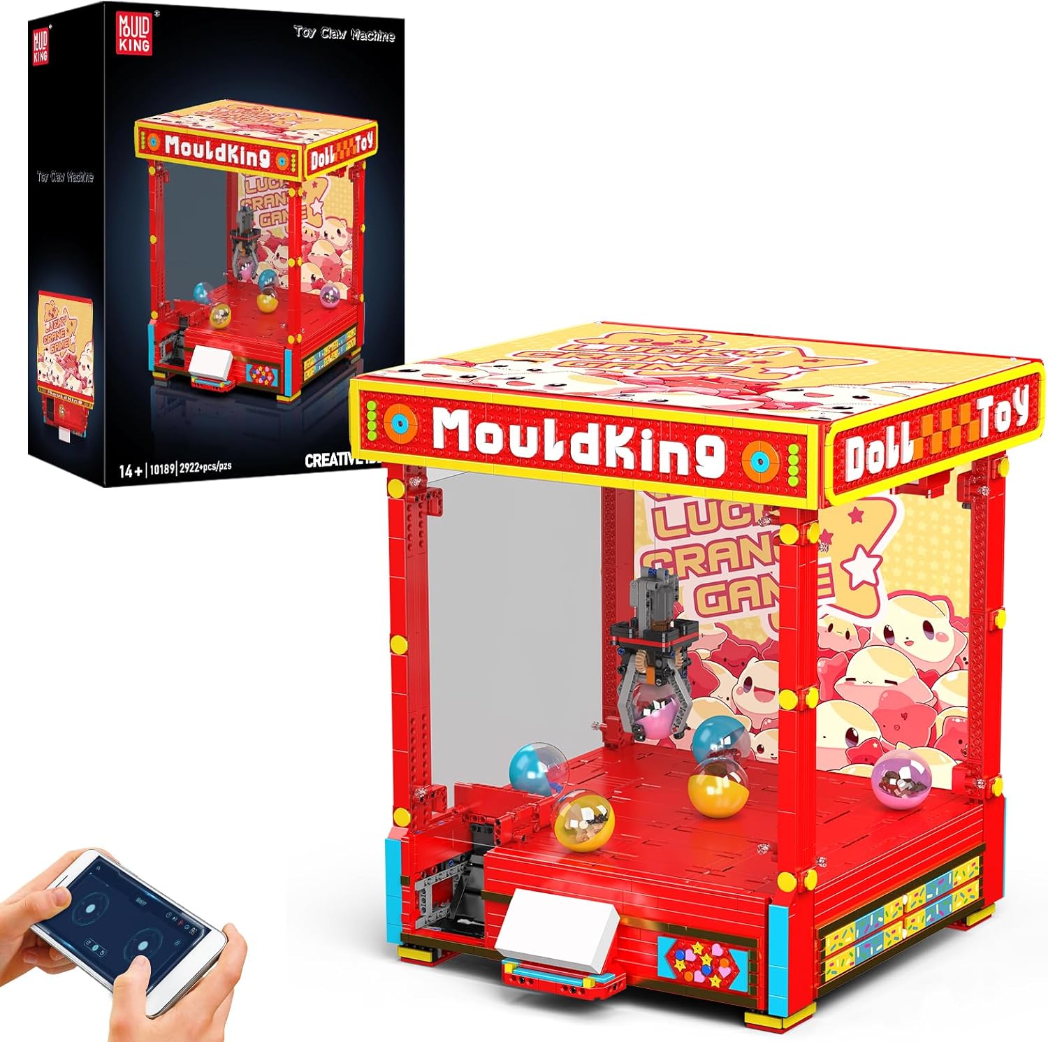 Mould King Claw Machine (Motorized with RC)
