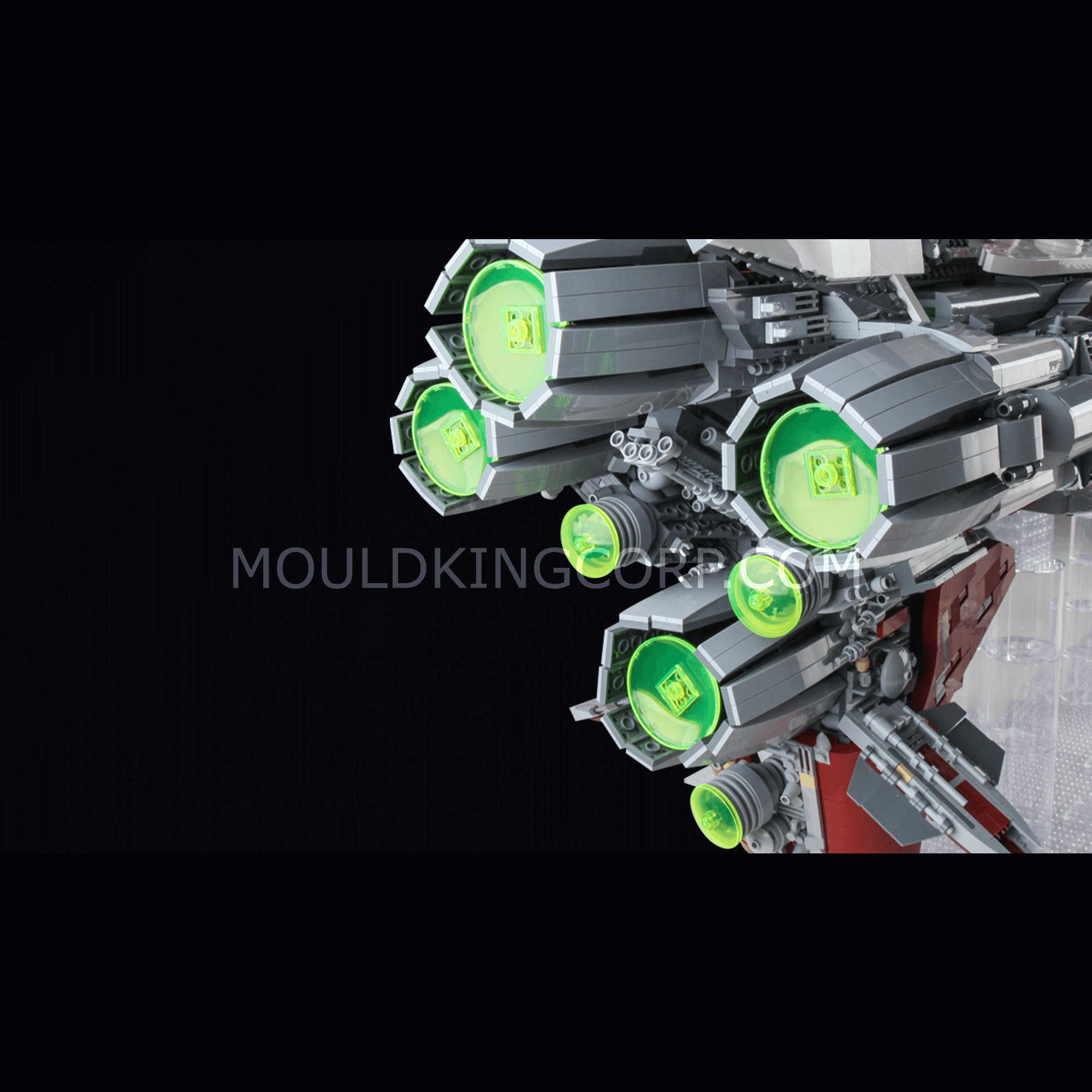 Mould King 21002 Valor-class Cruiser Building Set | 8,338 PCS