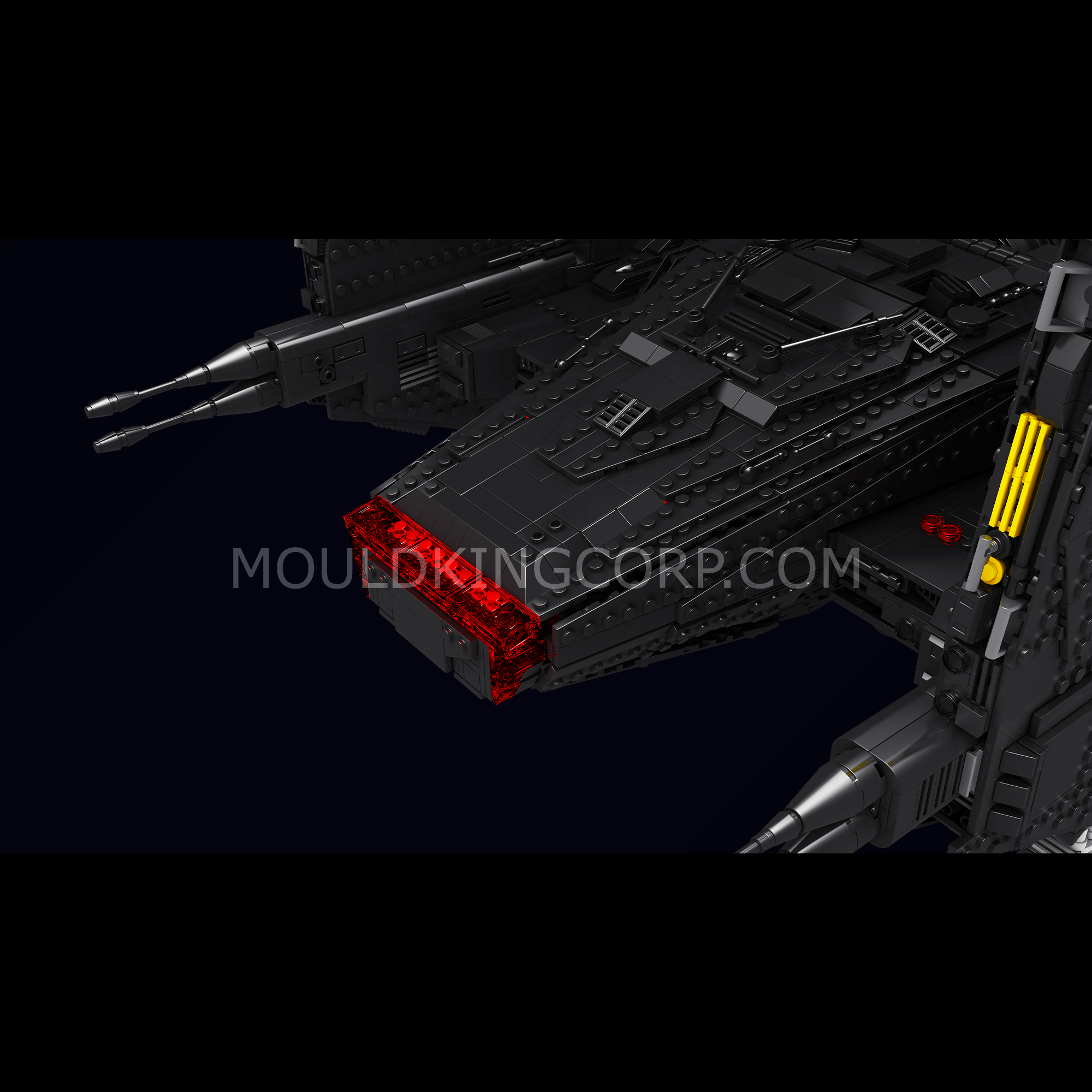 Mould King 21011 Upsilon Command Shuttle Building Set | 6,860 PCS