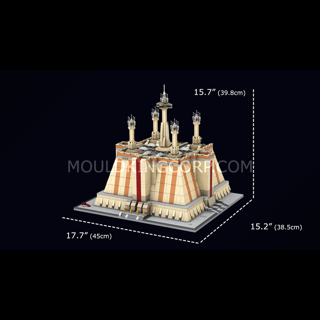 Mould King 21036 Temple Building Set – 3,745 Pieces