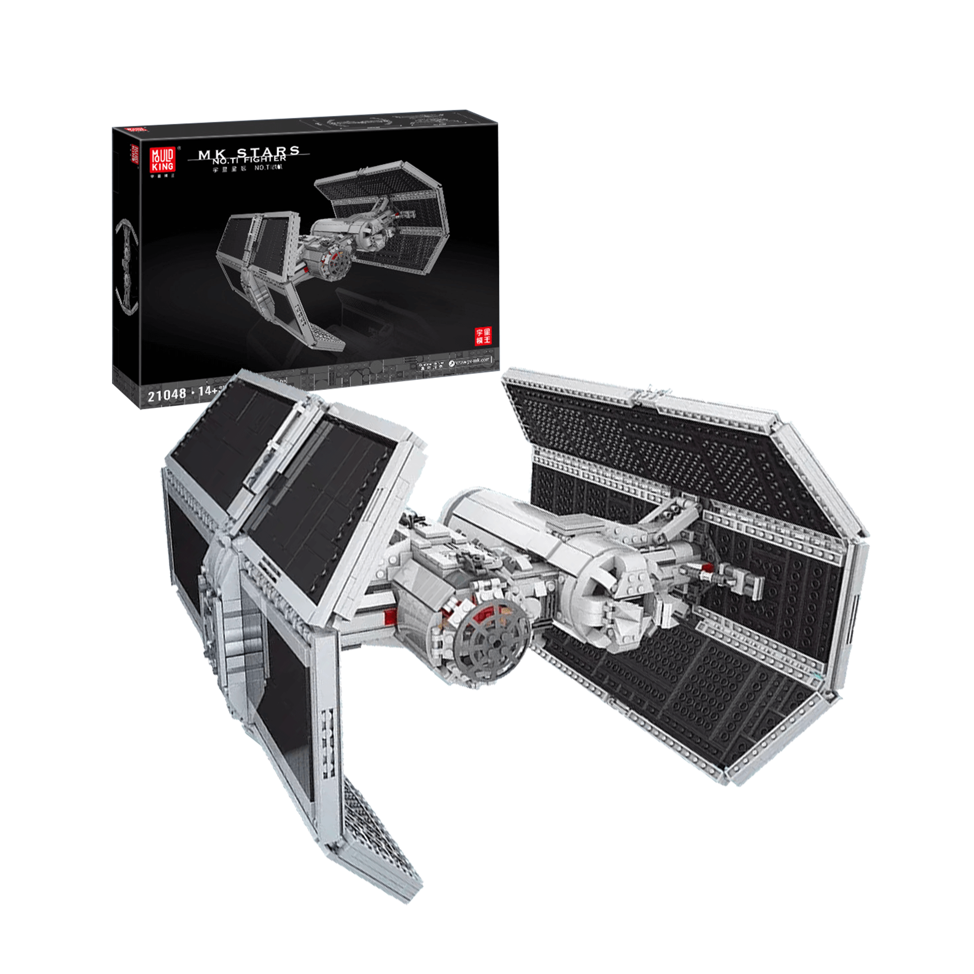Mould King 21048 Twin Ion Engine Fighter Model Building Set | 3,616 PCS