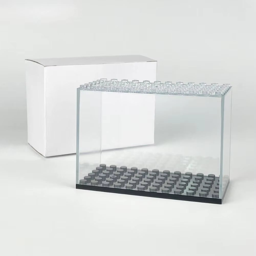 LEGO Compatible Minifigure Display Case with Stackable Layers
