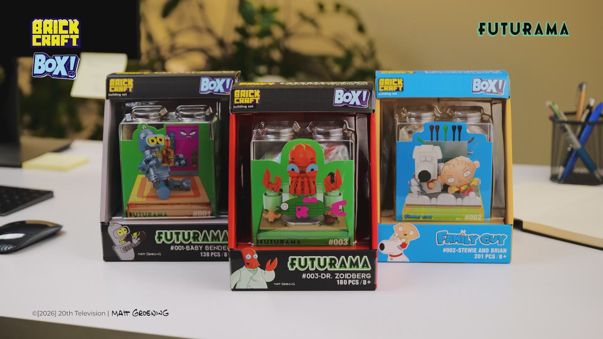 Brickcraft BOX! - Futurama Dr. Zoidberg - #003