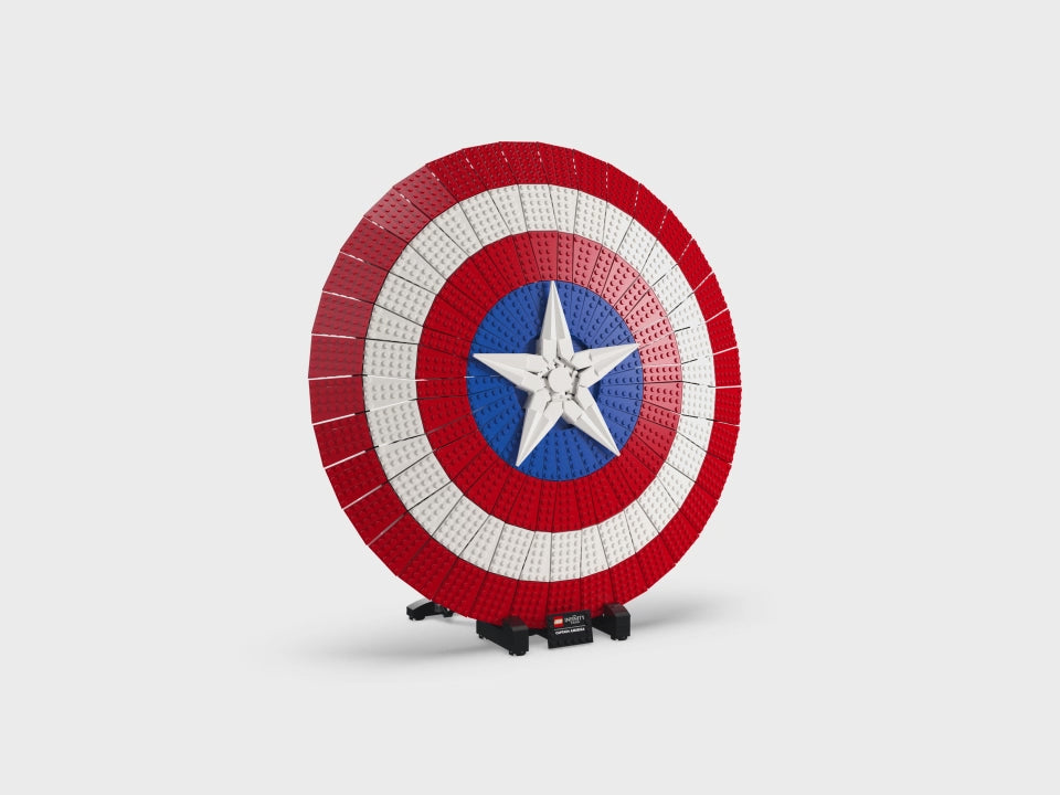 LEGO Marvel - 3,128-Piece Captain America's Shield Set - 76262