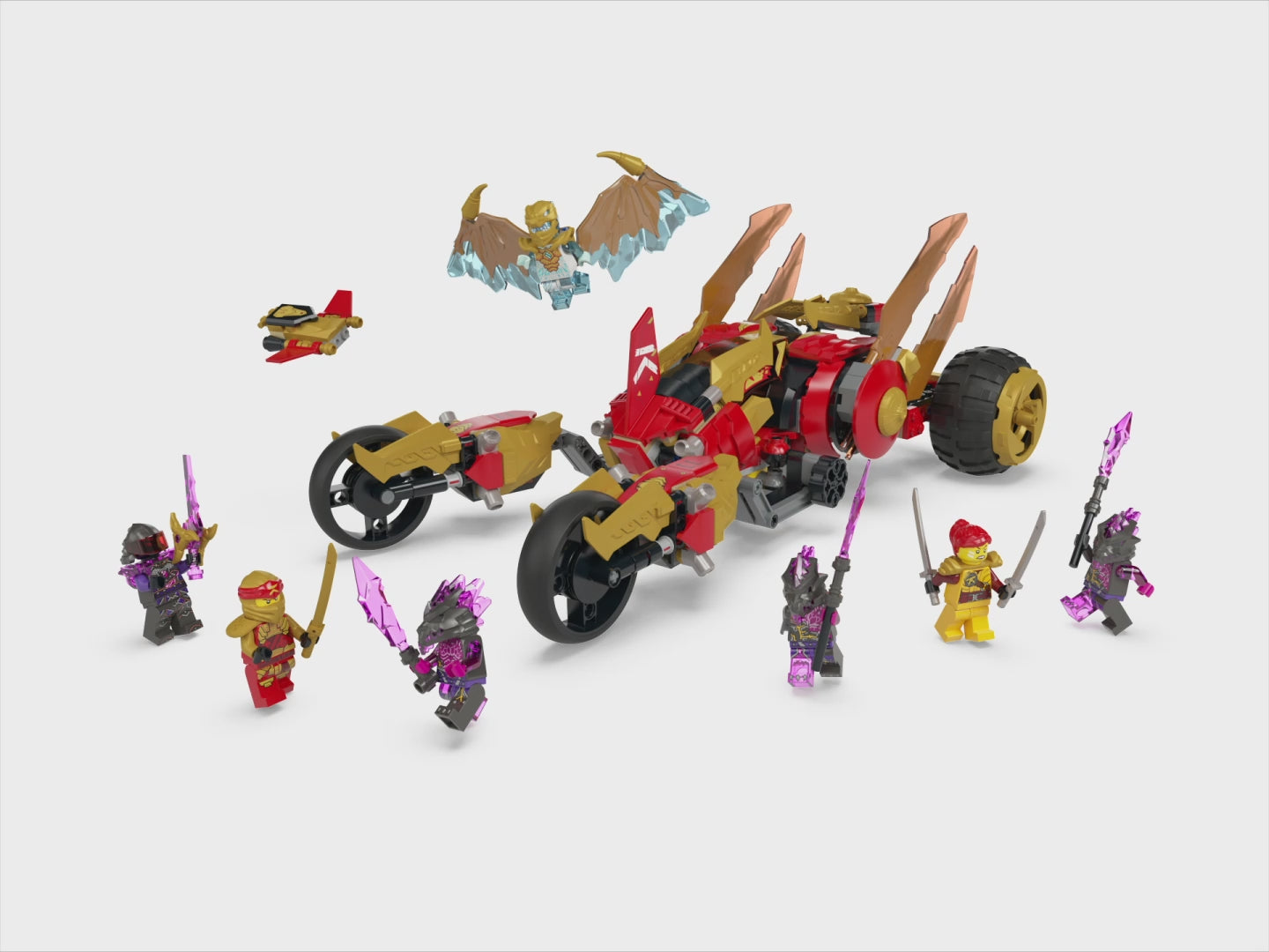 LEGO Ninjago - Kai’s Golden Dragon Raider - 71773