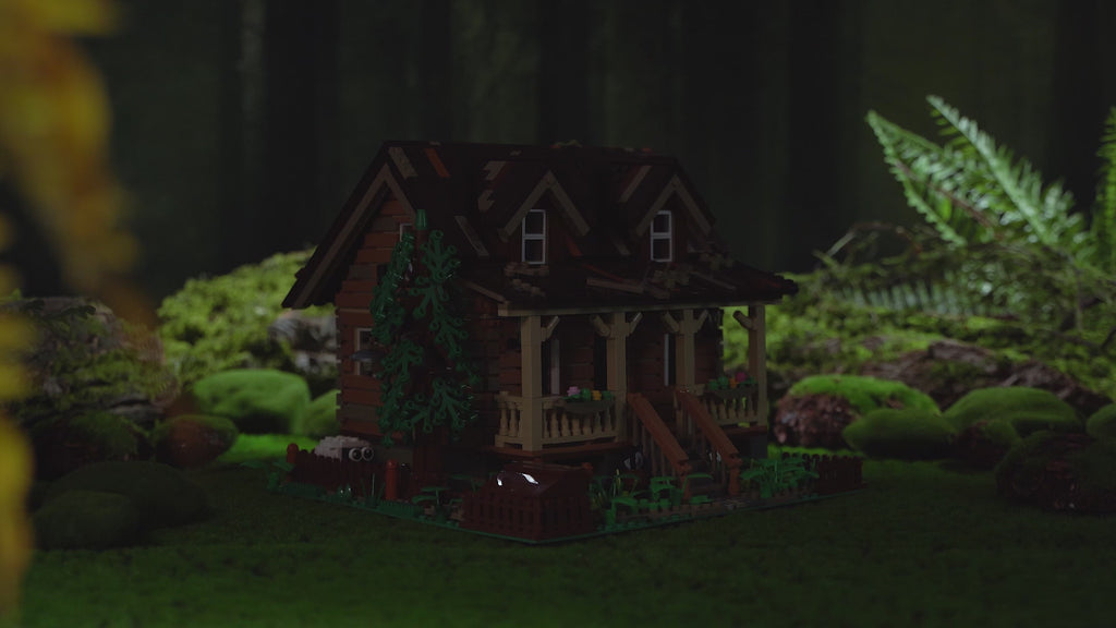 Lumibricks - Wood Cabin