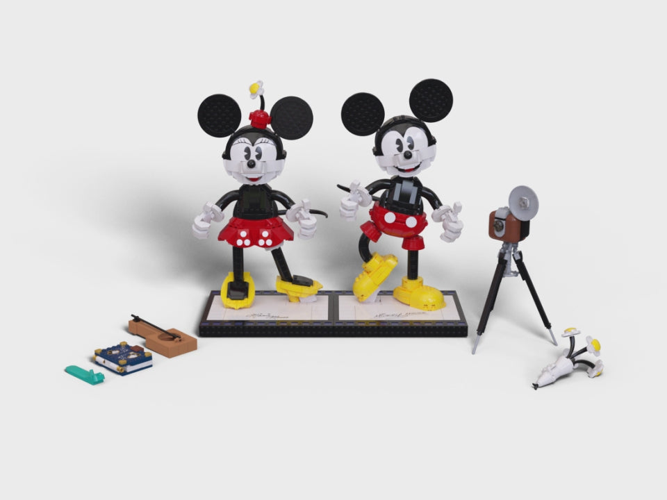 LEGO Disney - Mickey Mouse & Minnie Mouse Buildable Characters - 43179