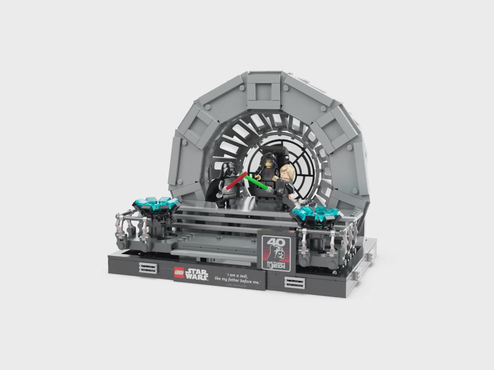 LEGO Emperor's Throne Room Diorama 75352