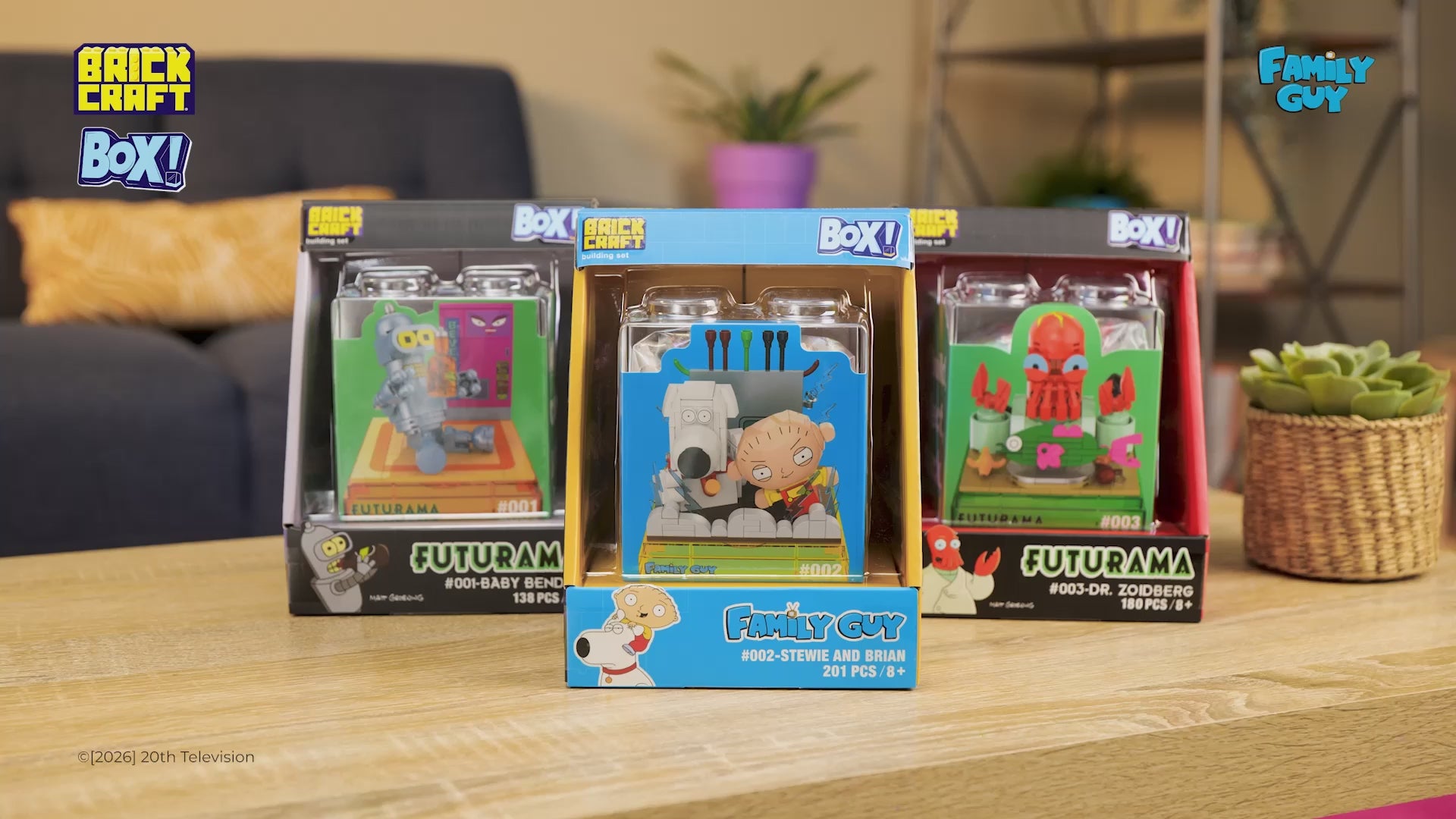 Brickcraft BOX! - Stewie and Brian - #002