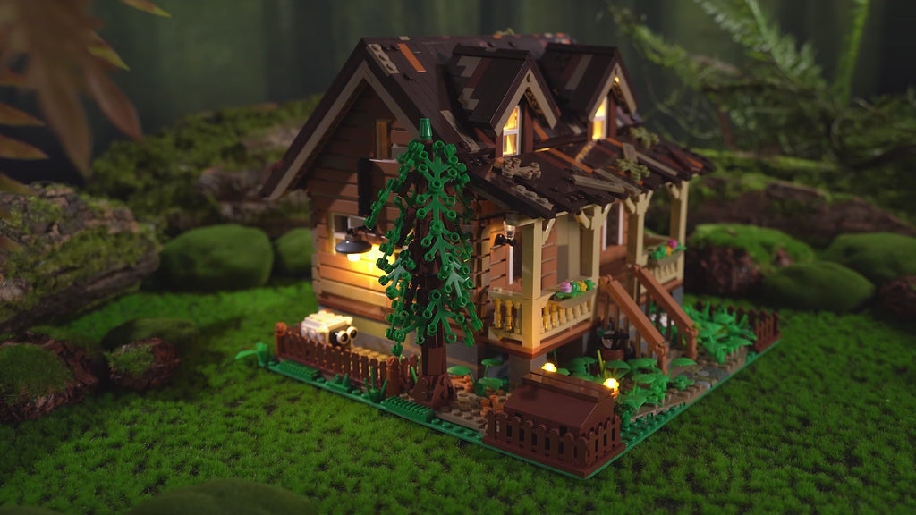 Lumibricks - Wood Cabin