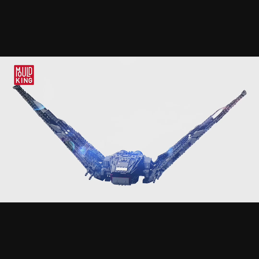 Mould King 21011 Upsilon Command Shuttle Building Set | 6,860 PCS