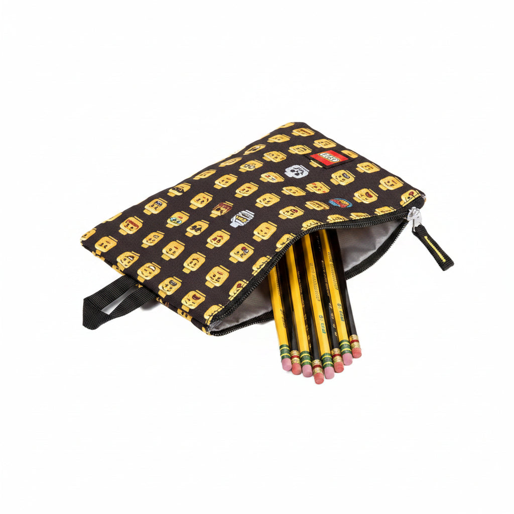 Lego Minifigure Heads Accessories Pouch