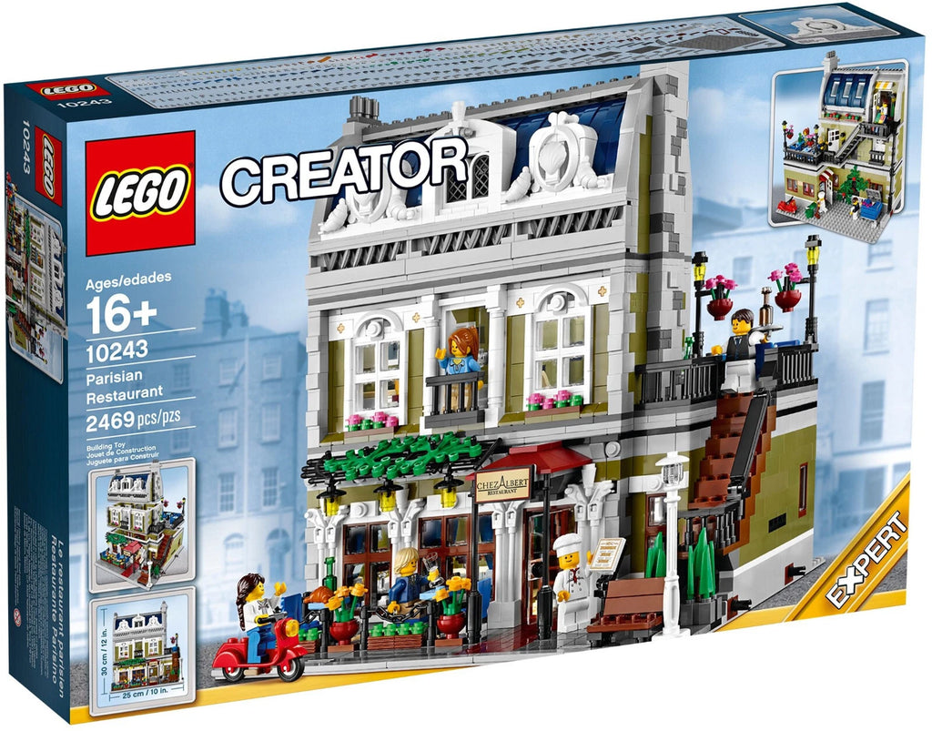 LEGO Creator Expert Parisian Restaurant (Released 2014) 10243